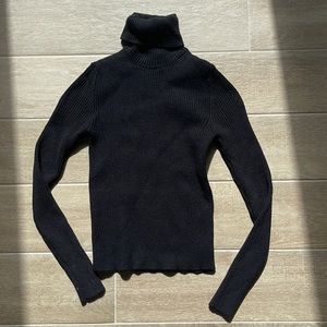 Zara knit black turtleneck! Size small!